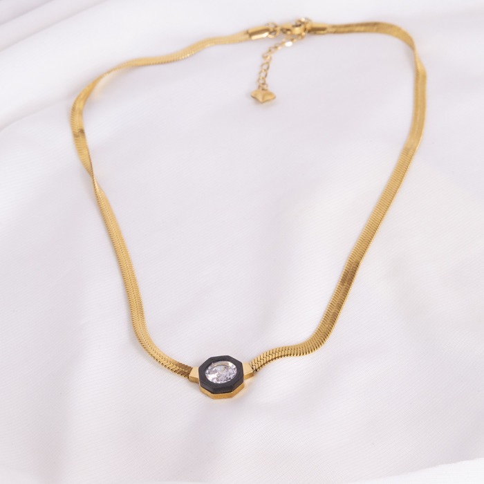 Çelik Serenay Gold Kolye