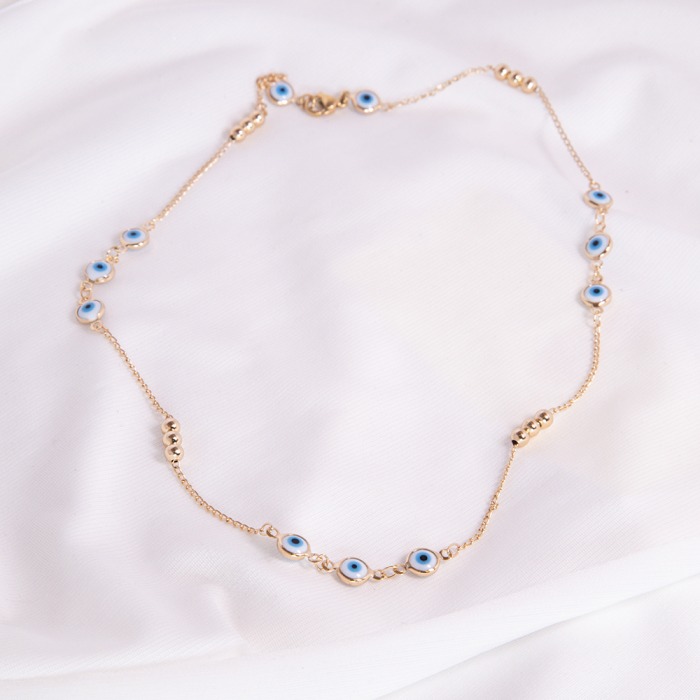 Premium Rose Nazar Boncuklu Kolye