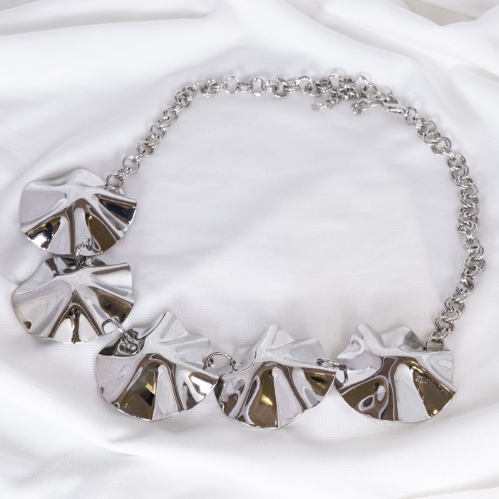 Premium Özel Seri Silver Kabartma Kolye